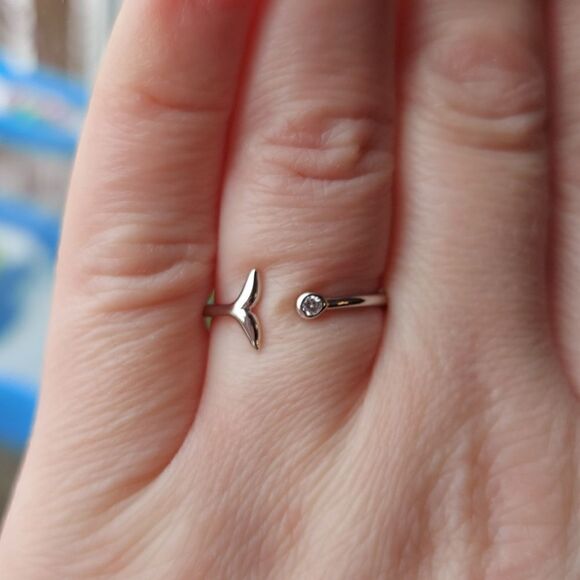 925 Sterling Silver Mermaid Ring - Picture 6 of 6